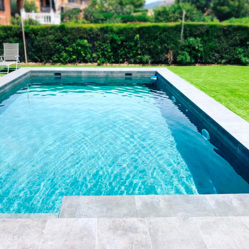 Diseño piscina obra nueva Valencia